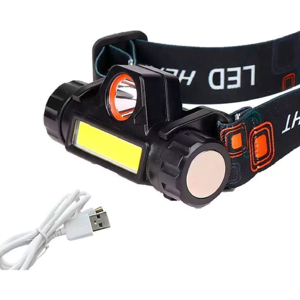 Linterna Minera Usb Recargable
