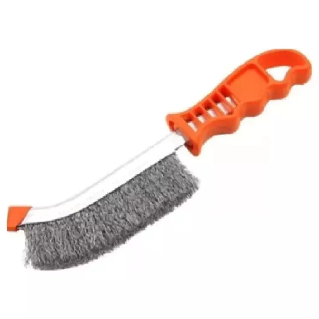 Cepillo Manual De Acero Con Mango Plastico