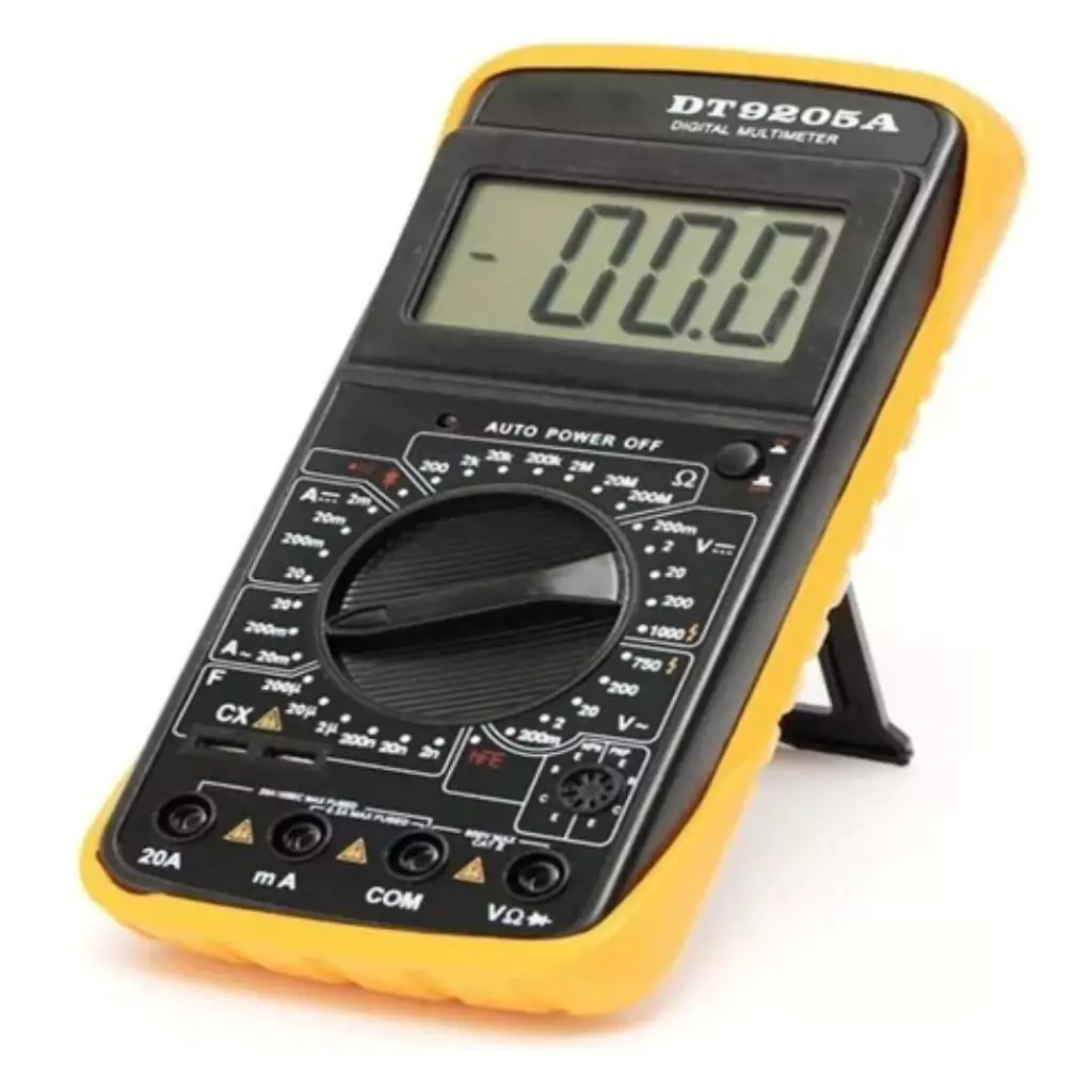 Tester Multimetro Digital Profesional Capacimetro 9205a