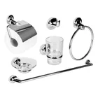 Set Accesorios Baño Ducha 6 Pzs. Acero Inox