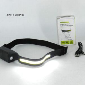 Linterna minera con sensor