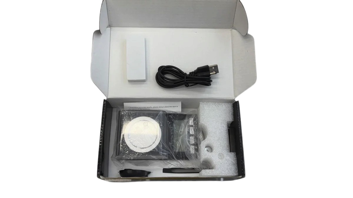 Balanza digital de precisión para joyas de 50 g