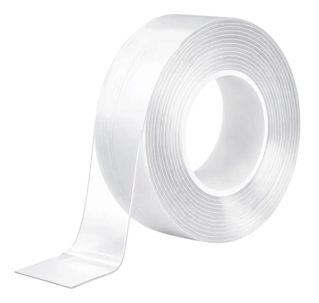 Cinta adhesiva nano doble faz de 1,5 mm