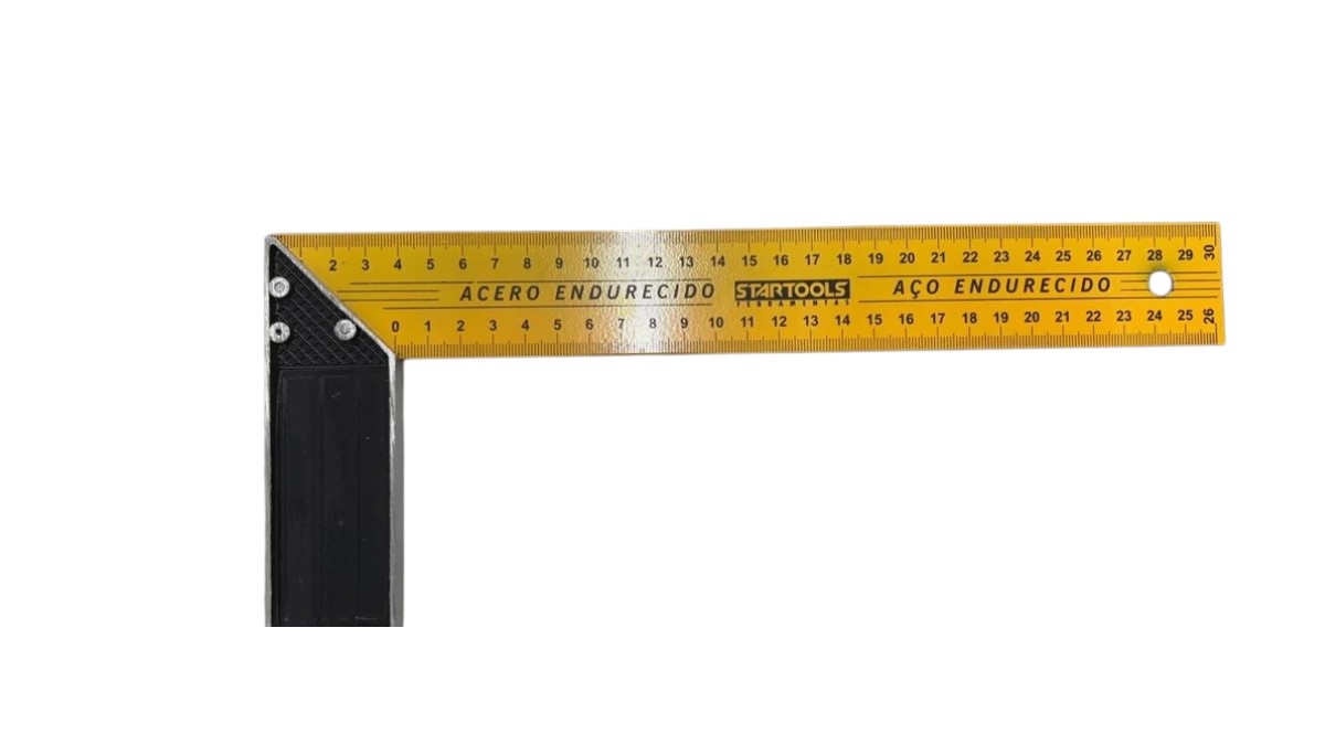 Escuadra de carpintero de 25 cm