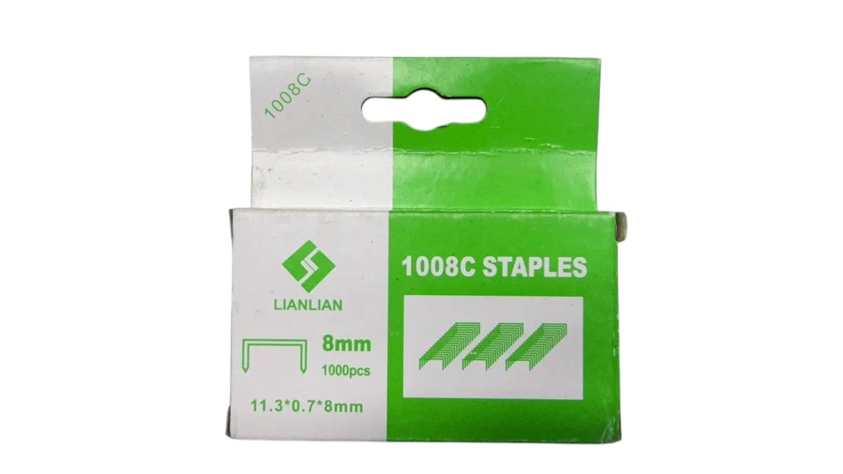 Grampas para engrampadora de 8 mm – caja x 1000