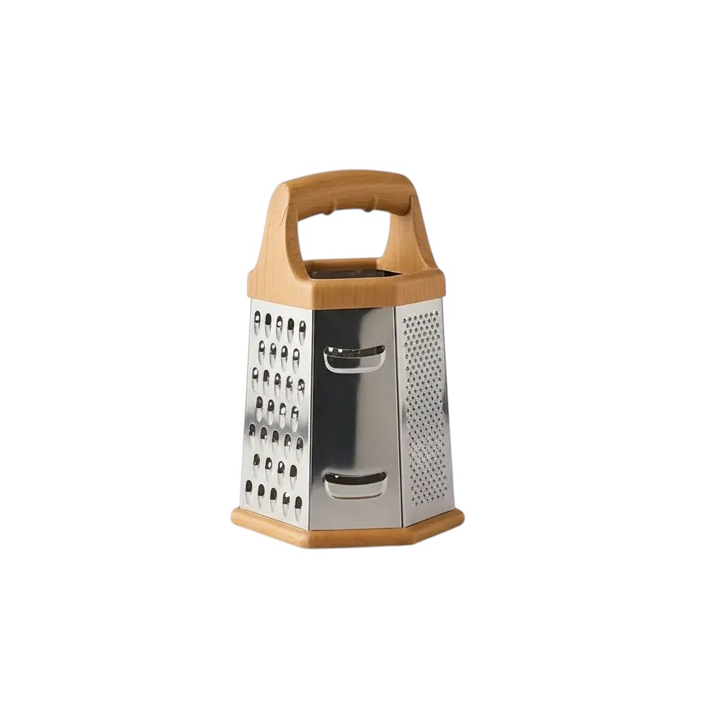Rallador premium con base de madera